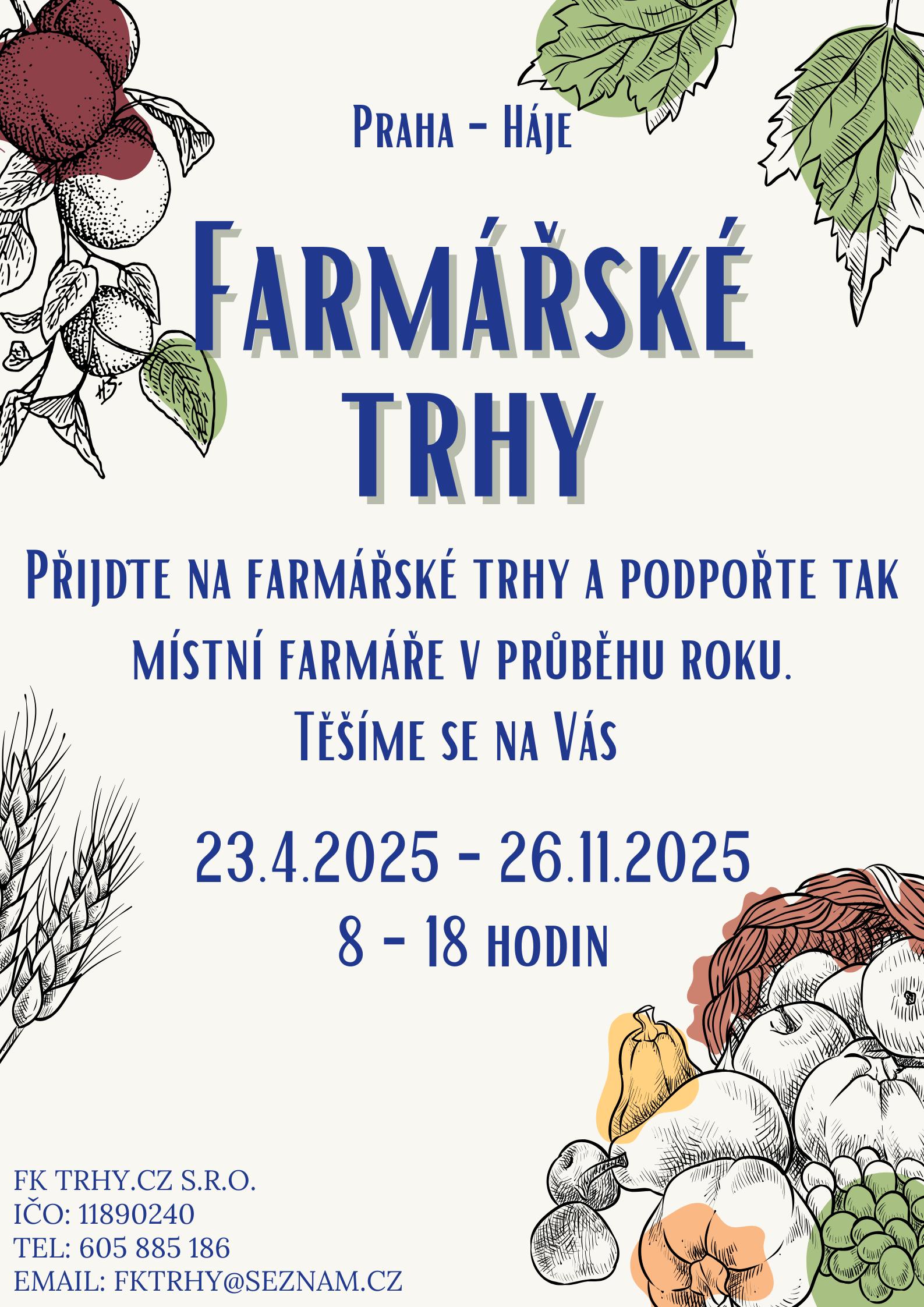 Farmářské trhy 2025